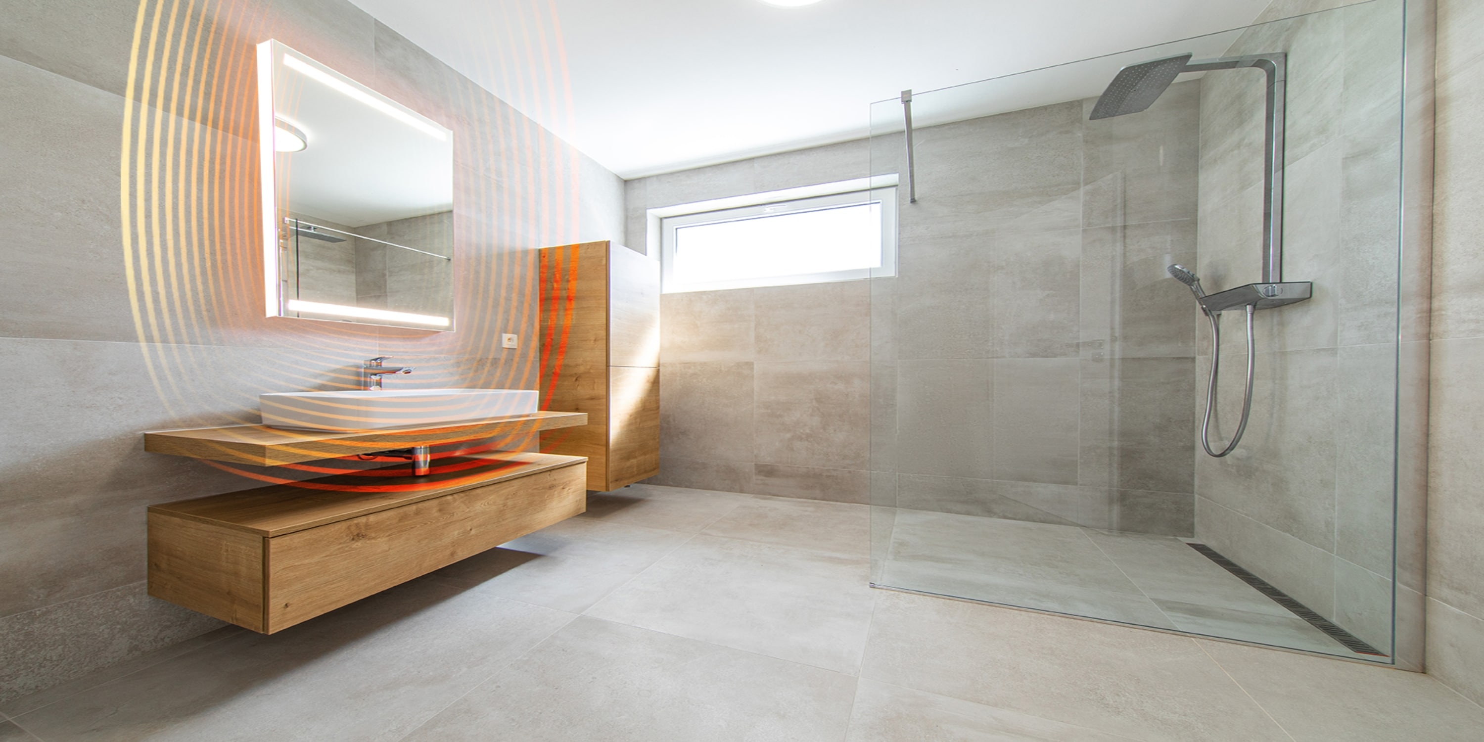 infraroodverwarming kopen badkamer